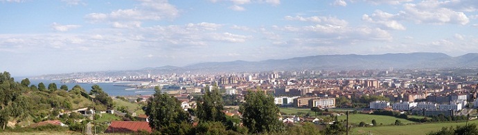 Vistas de Gijón